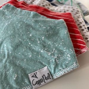 Copper Pearl/ Parker Baby Bibs